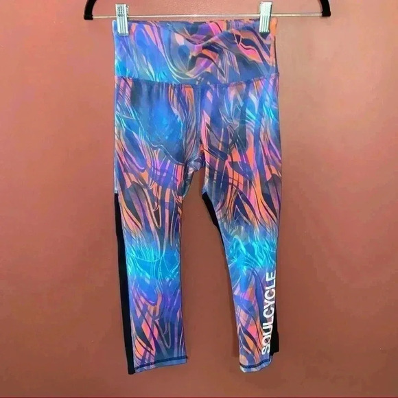 SoulCycle Colorful Capris - Picture 2 of 7
